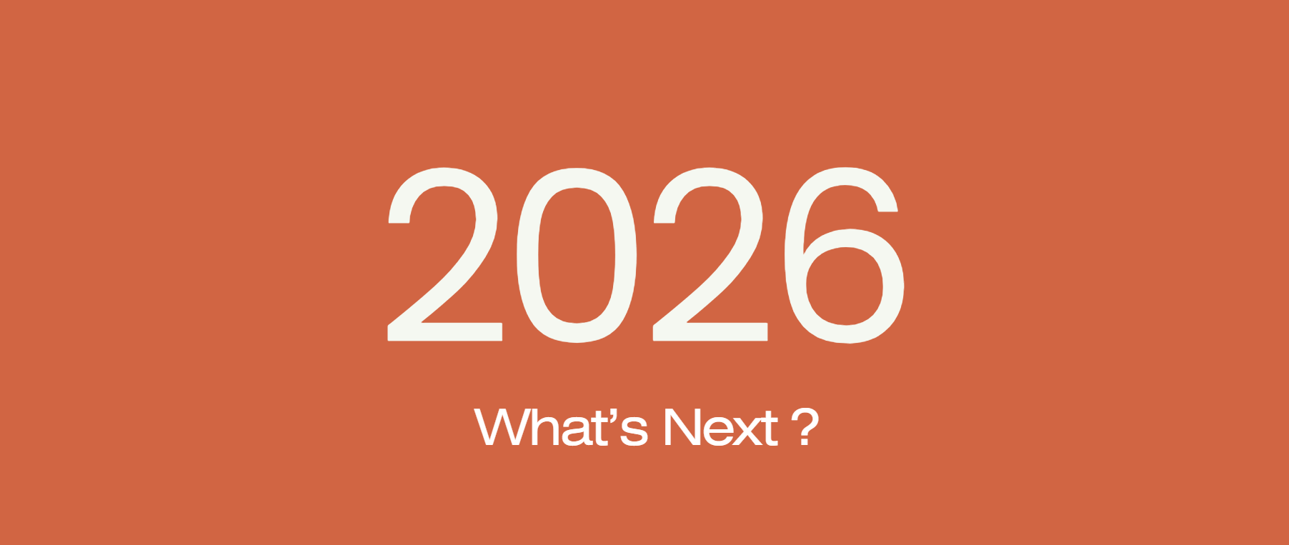 Towards 2026